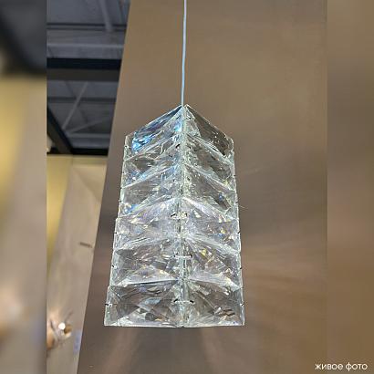 подвесной светильник crystal lux rolando sp1.2 chrone crystal lux 3621/202, доставка по Казахстану 