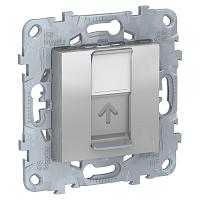 Розетка компьютерная RJ45 Schneider Electric Unica New Cat. 6 UTP NU541530 