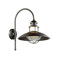 Дополнительная картинка Уличный настенный светильник Odeon Light Nature Dante 4164/1WA