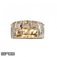 Дополнительная картинка Настенный светильник iLamp Panorama W2550-2 Nickel