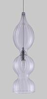 Дополнительная картинка Светильник подвесной Crystal Lux IRIS SP1 B TRANSPARENT Crystal Lux 2075/201