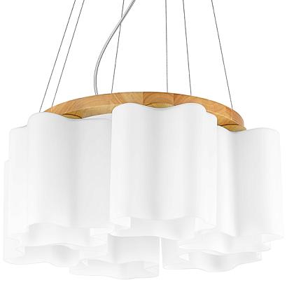 люстры подвесная люстра lightstar nubi legno 802165, доставка по Казахстану 