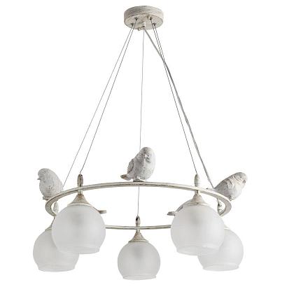 Подвесные Подвесная люстра Arte Lamp Gemelli A2150SP-5WG, доставка по Казахстану 
