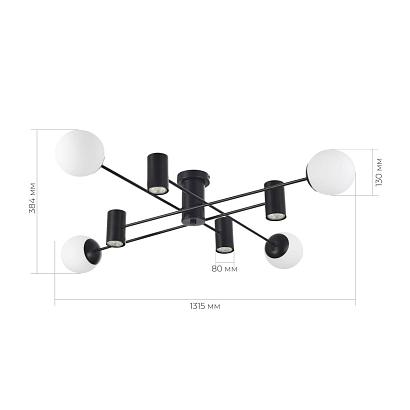 Потолочные SLE1105-402-08 Светильник потолочный , доставка по Казахстану 