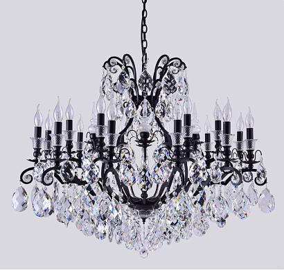 люстра crystal lux magnifico sp19 black/transparent crystal lux 2310/319, доставка по Казахстану 