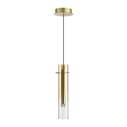 5062/5lb pendant odl24 317 подвесной светильник led 5w 3000k shiny, доставка по Казахстану 