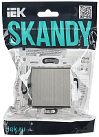 SKANDY Вывод кабеля SK-O01N никель IEK 