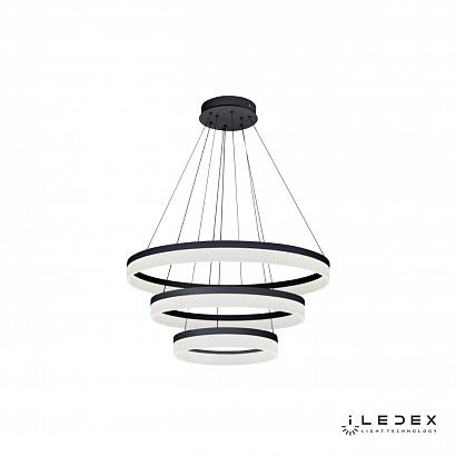 подвесная люстра iledex around d0301-3 200 400 600 черный, доставка по Казахстану 