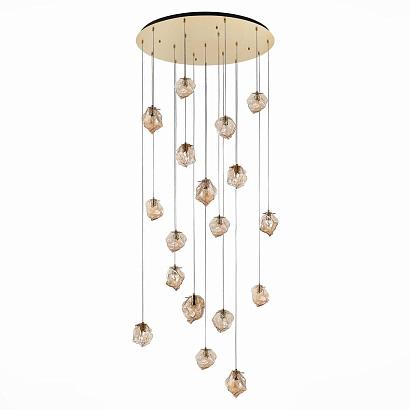 люстры подвесная люстра st luce portici sl1175.303.18, доставка по Казахстану 