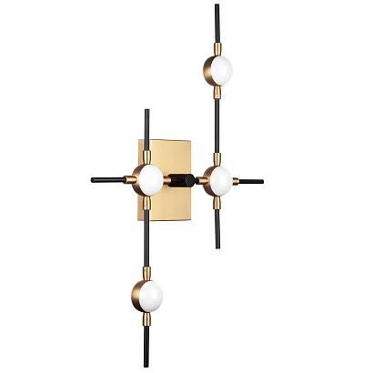 Декоративные настенные Настенный светодиодный светильник Lightstar Bergamo 745647, доставка по Казахстану 