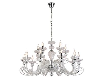 newport 8620 8620+5/c chrome clear , люстра, доставка по Казахстану 