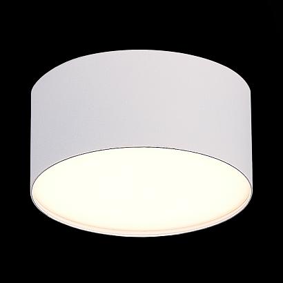 люстры st606.532.12 светильник потолочный белый led 1*12w 3000k 1 080lm ra>85 120° ip20 d120xh55 185-265v, доставка по Казахстану 