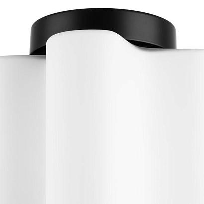 Потолочные 802017 (NUBI-X1A) Светильник NUBI 1х40W E27 ЧЕРНЫЙ МАТОВЫЙ/БЕЛЫЙ (в комплекте), доставка по Казахстану 