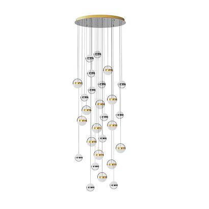 люстры 5037/232l l-vision odl24 389 подвесной светильник led 232w 4000k 11250лм roni, доставка по Казахстану 
