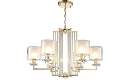 люстры люстра crystal lux nicolas 3401/306, доставка по Казахстану 