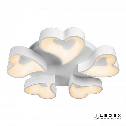 Потолочные Потолочная светодиодная люстра iLedex Passion S8103/5 WH, доставка по Казахстану 