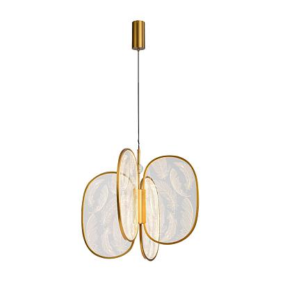 6664/53l l-vision odl_ex24  015  подвесной светильник ip20 led 54w 3000лм 3000k piuma, доставка по Казахстану 