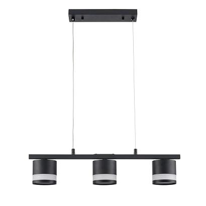 8240/3 comfi ln25 черный, металл/акрил светильник подвесной led gx53 3*7w 220v lanika, доставка по Казахстану 