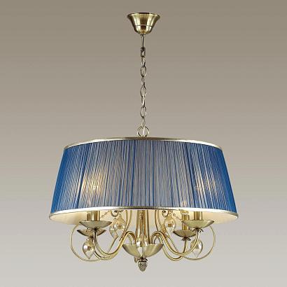 люстры подвесная люстра odeon light classic niagara 3921/4, доставка по Казахстану 