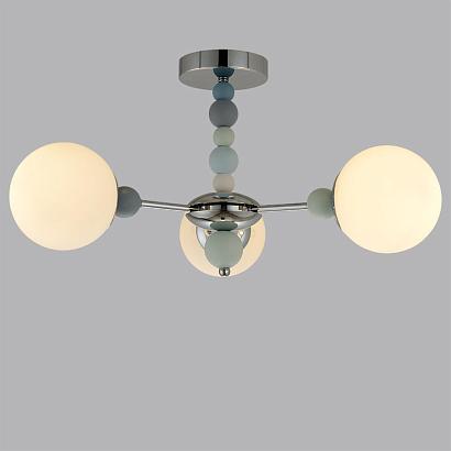 купить 6525/3C MODERNI LN23 хром Потолочный светильник E14 3*40W 220V SUNDAY в Алматы, svet.kz, доставка по Казахстану 