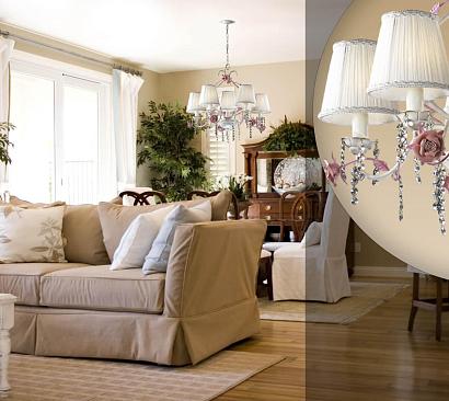 подвесная люстра odeon light padma 2685/6, доставка по Казахстану 