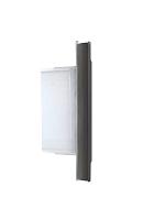 BRITE Рамка 1-мест. IP44 РУ-1-БрС-44 сталь IEK 