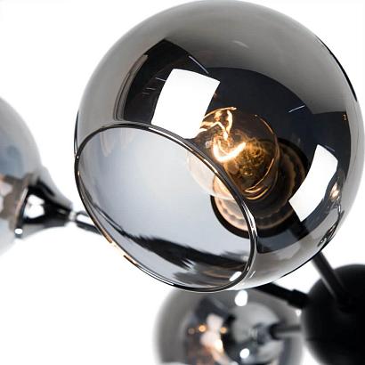 потолочная люстра arte lamp lagos a2708pl-5bk, доставка по Казахстану 