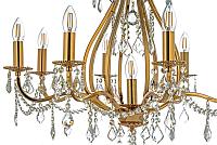 подвесная люстра arti lampadari ercolano e 1.1.8.602 g, доставка по Казахстану 
