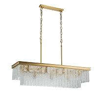 Дополнительная картинка Подвесная люстра Belfast Harland 6308-10C BR CL