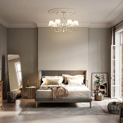 потолочная люстра freya vanda fr2030cl-05g, доставка по Казахстану 