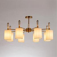 люстра на штанге arte lamp waverley a4102pl-8pb, доставка по Казахстану 