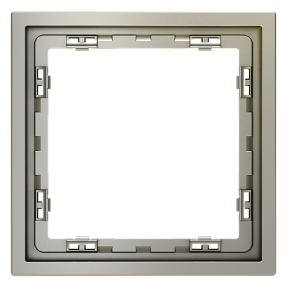 Рамка пластиковая VOLTUM S70 на 1 пост, (шелк) VLS100104 