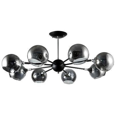 Потолочные Потолочная люстра Arte Lamp Lagos A2708PL-8BK, доставка по Казахстану 