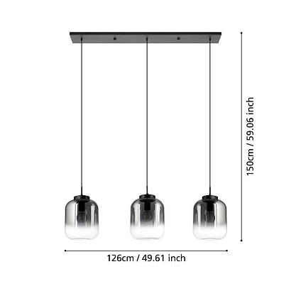 люстры 390104 люстра eglo bulciago, доставка по Казахстану 