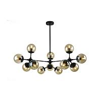 Дополнительная картинка Подвесная люстра Arte Lamp BOLLA A1664SP-12BK