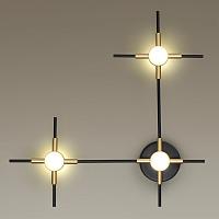 Дополнительная картинка Настенный светодиодный светильник Odeon Light L-vision Costella 3906/9WL