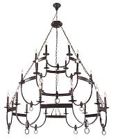 люстра crystal lux suerte brown sp12+6+6 crystal lux 3110/324, доставка по Казахстану 