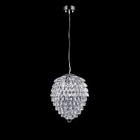 светильник подвесной crystal lux charme sp4 chrome/transparent crystal lux 1373/204, доставка по Казахстану 