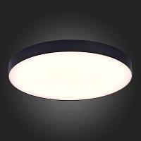 люстры st606.432.96 светильник потолочный черный led 1*96w 3000k 8 640lm ra>85 120° ip20 d600xh55 185-265v, доставка по Казахстану 