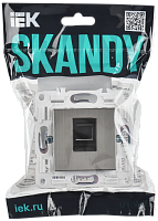 SKANDY Роз. комп. RJ45 кат.5E SK-K01N никель IEK 