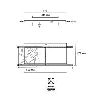 люстры 7700/40l avra led sn светильник с пультом ду fabiana, доставка по Казахстану 