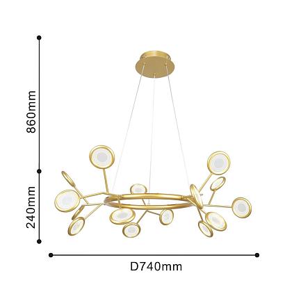 люстры подвесной светильник mugs 4253-15p, доставка по Казахстану 