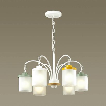 подвесная люстра odeon light smily 4652/6, доставка по Казахстану 