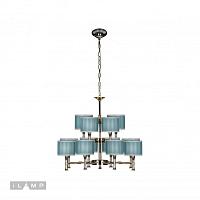 Дополнительная картинка Подвесная люстра iLamp Arcadia 85095/8+4 Хром