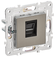 SKANDY Роз. комп. RJ45 кат.5E SK-K01N никель IEK 