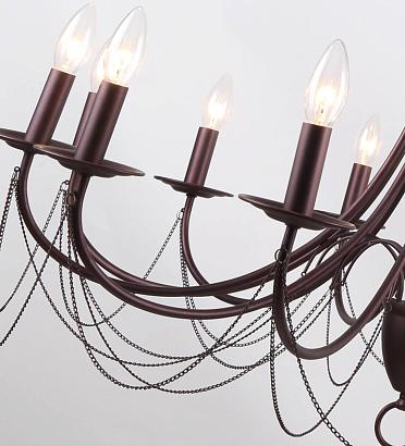 подвесная люстра f-promo plini 2590-12p, доставка по Казахстану 