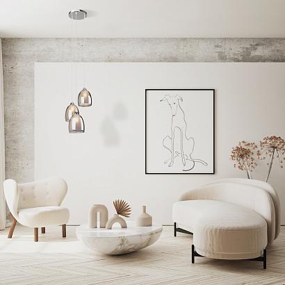 подвесной светильник freya fr5375pl-03ch, доставка по Казахстану 