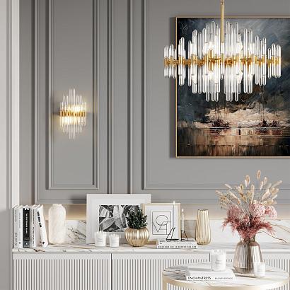 подвесная люстра odeon light hall stika 4988/8, доставка по Казахстану 