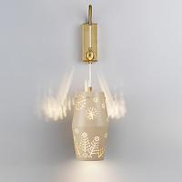 5444/1W Odeon Light  Бра с выкл. KARELIA