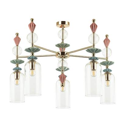 купить Подвесная люстра Odeon Light Classic Bizet 4855/5C в Алматы, svet.kz, доставка по Казахстану 